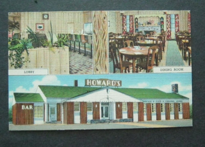 Howard's Cafe Rock Springs WY Linen