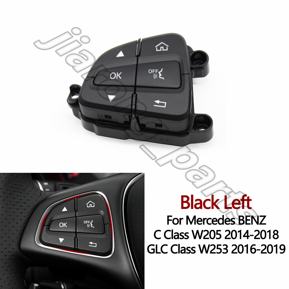 Left Steering Wheel Control Switch Assembly For Benz W205/C W253