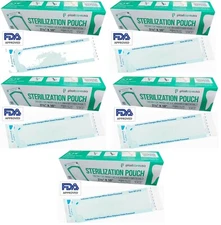 Sterilization Pouch RIT-2710 PlastCare 2.75"x10" 200pcs/box 4+1bx free(1000 pcs)