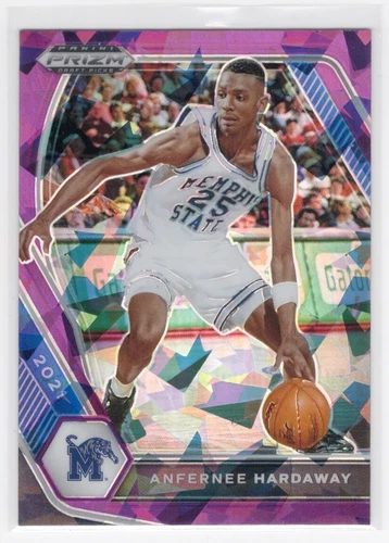 2021 Panini Prizm Draft Picks Purple Cracked Ice Anfernee Penny Hardaway #/149