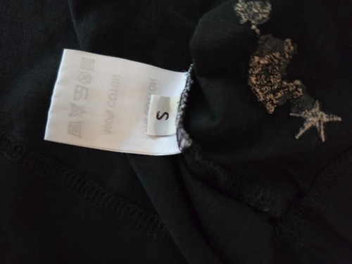 Hussein Chalayan Made In Italy Baumwolle Rundhalsausschnitt mit Sternbild Stickerei - Bild 8 von 9