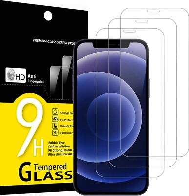 Screen Protectors for Apple iPhone 12 mini 5.4 inch HD Tempered Glass 9H