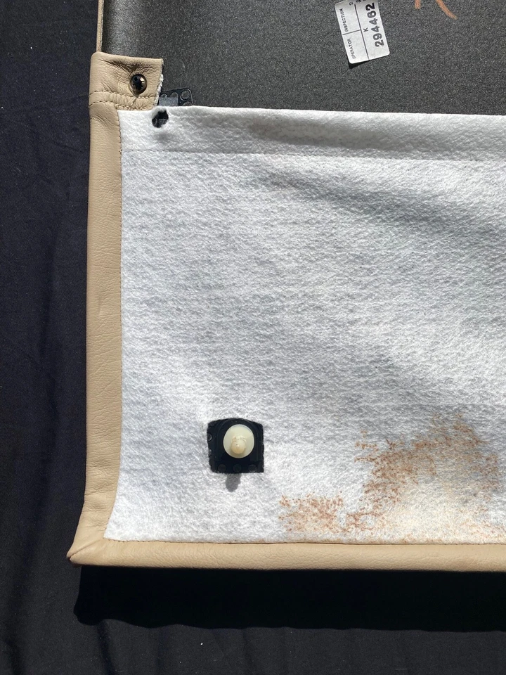 2000-2001-2002 JAGUAR S-TYPE PASSENGER SEAT Back Trim COVER panel driver left rh Foto 4 de 4