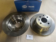 Bremsscheiben HINTEN 260 mm von HELLA-PAGID für Opel ASTRA F, VECTRA A,