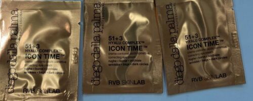 7 x Diego Dalla Palma 51+3 Hyalu Complex Icon Time Correcting Eye Cream Sample - Picture 1 of 1