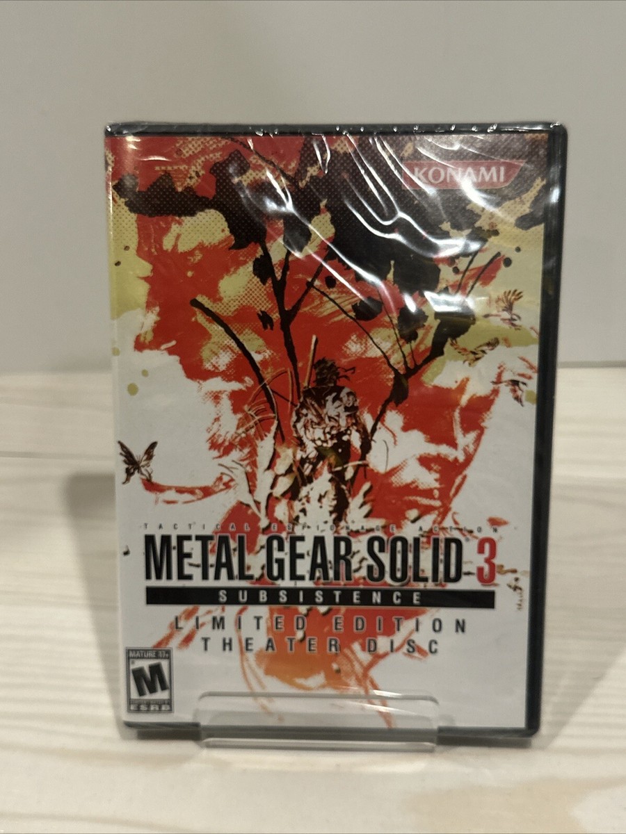 Metal Gear Solid 3 Subsistence Preise PAL Playstation 2 | Preise für Nur Spiel, OVP und Neu vergleichen