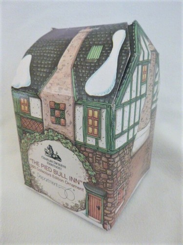 The Pied Bull Inn 5751-7 Heritage Dickens Village Signature Series 1993 MIB - Picture 15 of 15