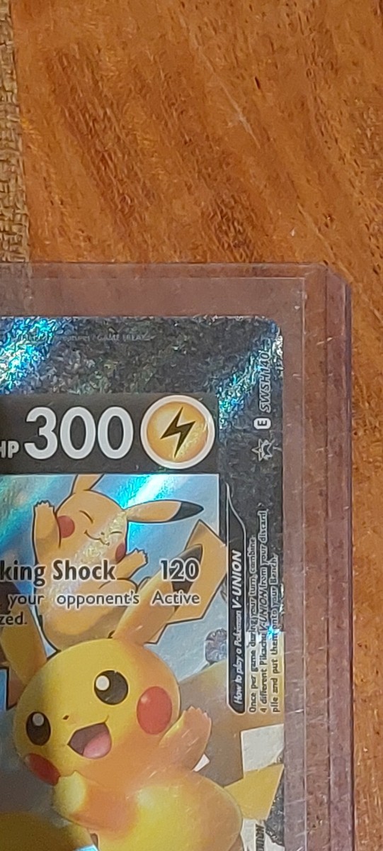 MINT Pikachu V-Union (TOP-RIGHT) SWSH140 HOLO PROMO - WITH PRINT