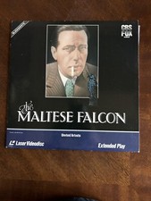 The Maltese Falcon Laserdisc Humphrey Bogart Mary Astor LD Laser Disc
