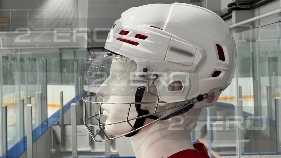 2Zero Lightweight & Rust-Proof Hockey Helmet Lower Face Shield Cage - Image 4 of 4