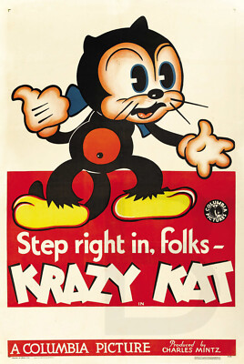 1934 Krazy Kat 14 x 11