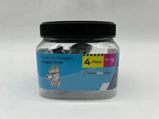 Max 1/2 in. Push-to-Connect x 3/8 in. OD Compression Angle Stop Valve (3-Pack)