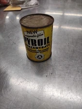 Vintage Pyroil Magnetic Film Concentrate Booster Shot 4 Oz Advertising Oil Can