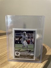 Raheem Mostert 2025 Panini NFL #265 Sticker Las Vegas Raiders
