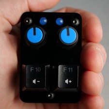 madMidiMiniClassic Midi Controller 2 buttons, 2 potentiometers, 2 LEDs