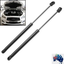 For 2014-18 Infiniti Q50 Front Bonnet Hood 2PC Gas Shock Rod Struts Lift Support