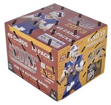 2023 Panini Score Football Hobby Box Sealed (10 Packs)