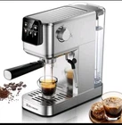 Relexnow 20 Bar Espresso Machine Stainless Steel, Steam Wand, LED, 41oz Tank