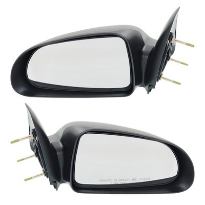 Manual Mirror Set Of 2 For 2005-2010 Dodge Dakota 5 X 7 In. Left And Right Black