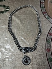 Dog Chain Collar Cuban Link 15 -17  Desing Bu...