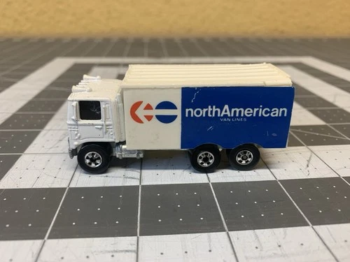 Vintage Hot Wheels Hiway Haulers North American Van Lines  Hong Kong Blackwall