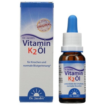 VITAMIN K2 ÖL Dr.Jacob's Tropfen, 20 ml PZN 11648046