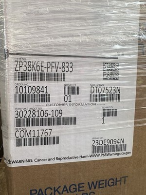 New Trane Scroll Compressor COM11767 3 Ton 208/230 Model SBA038B1CPZ