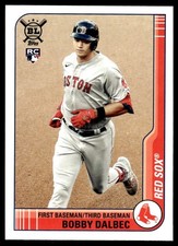 2021 Topps Big League Bobby Dalbec RC RC Boston Red Sox #206