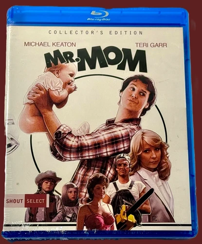NEW RARE OOP SHOUT MICHAEL KEATON TERI GARR MR. MOM BLU RAY MOVIE 1983