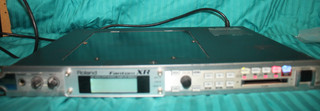 ROLAND FANTOM XR Synth Sampler Rack Sound Module 128 Voice For parts