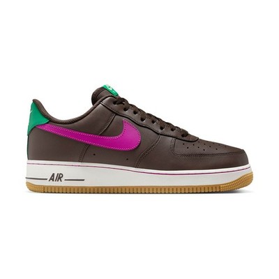 MENS AIR FORCE 1 07_BAROQUE BROWN/VIVID PURPLE-STADIUM GREEN IM2368-237-SIZE 13