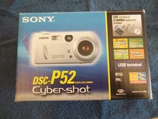 Sony Cyber-shot DSC-P52 Digital Still Camera W/ Memory Stick