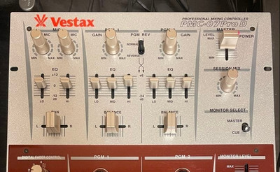 Vestax PMC-07 Pro D professioneller DJ-Mixer funktioniert Japan