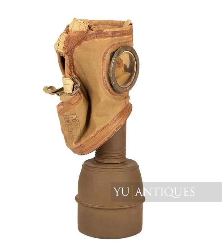 French Civil Defense Troops WW2 TC 38 Gas Mask In Original