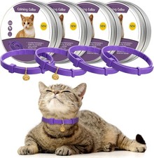 4 Pack Calming Collar for Cats, Cat Calming Collars, Natural Cat Calming NEW US