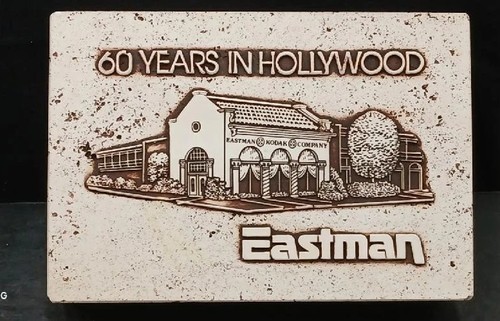 Antique "60 Years In Hollywood" For Eastman Kodak Company Square Box