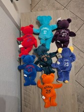 Salvino's Bammers Baseball Bear Lot of 7 w/ Tags   Barry Bonds, Cal Ripken Jr