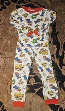 2011 Super Nintendo Super Mario Bros Kids Sleeping Pajama Set - Boys Size 8