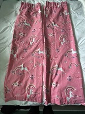 Pair of Patterned Lined Curtains for Children