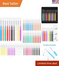 100 Pcs Interdental Brushes, 6 Sizes Braces Flossers for Cleaner Braces Brush...