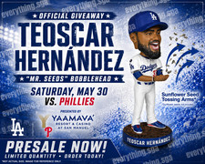PRESALE   Teoscar Hernandez Mr. Seeds Bobble ...