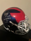 Abdul Carter Autographed Fanatics Under Wraps Full Size Helmet Auto