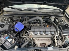 Air Intake Filter Kit For 2001-2005 Honda Civic 1.7l L4 Black Pipe-blue Air Intake Filter Kit For 2001-2005 Honda Civic 1.7l L4 Black Pipe-blue