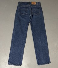 Vintage 80s Levi s 505 Jeans Straight Leg Blue Size 31x30 Made In USA