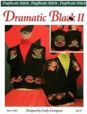 Dramatic Black II Duplicate Stitch | Just CrossStitch 262