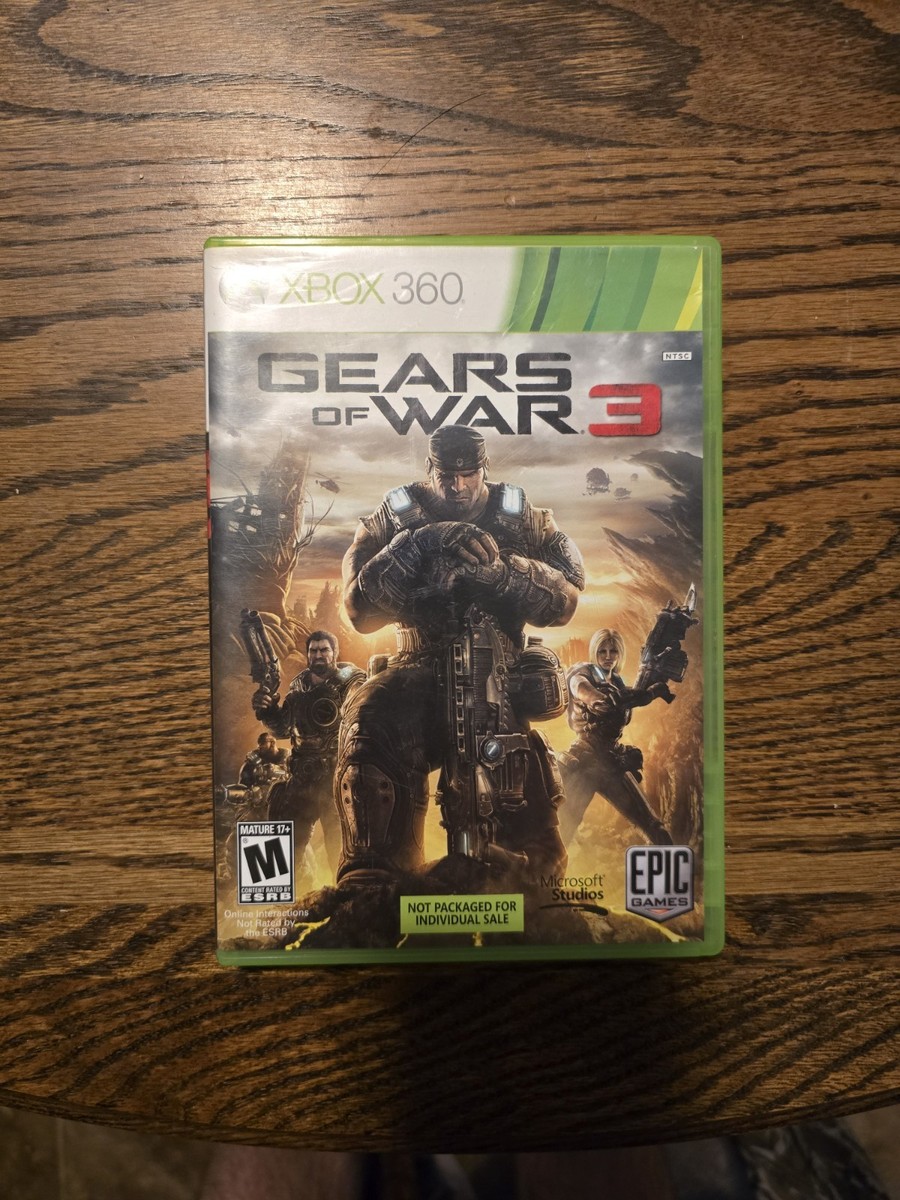 Xbox 360 Gears of War 3 Limited Edition 320GB Console W