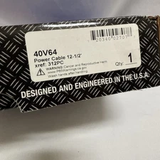 CK Worldwide 40v64 Tig Power Cable