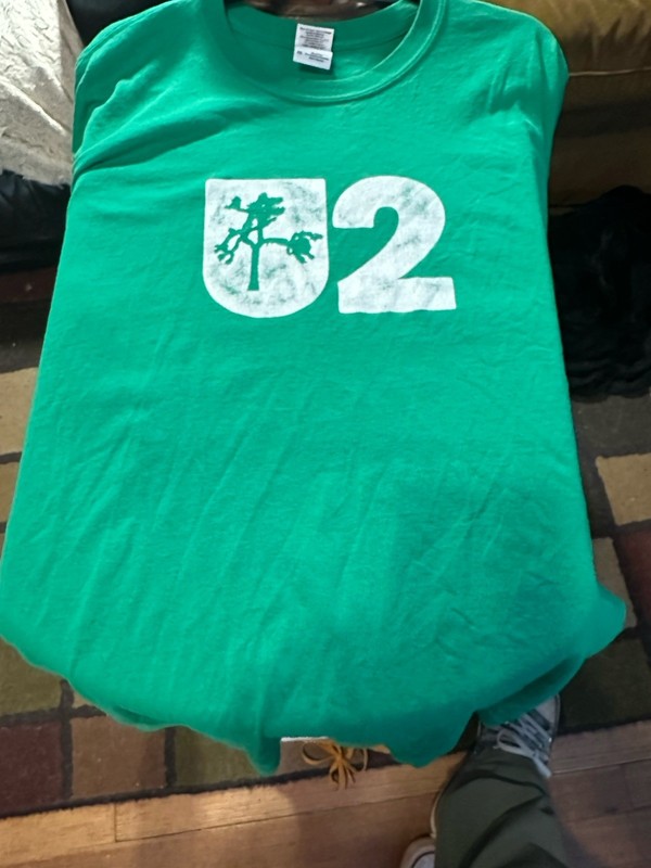 U2 Joshua Tree Rare T Shirt 2XL Gildan Concert Tour Vintage 80s Irish Rock Band