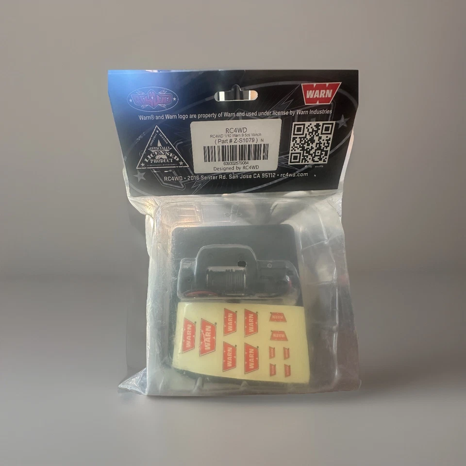 Nuevo RC4WD Warn 9.5cti 1/10 cabrestante escala miniatura RC4WD #Z-S1079 control remoto Foto 2 de 4