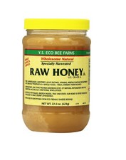 Y.S. Eco Bee Farms Raw Honey - 22 oz, Pack of 2 44 Ounce Pack 1